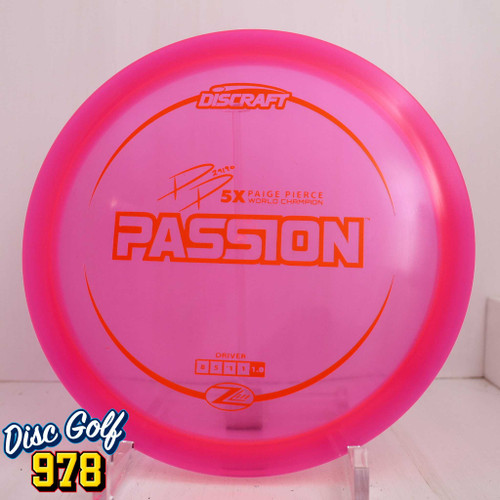 Discraft Passion Z Lite Paige Pierce 160.3g Pink B