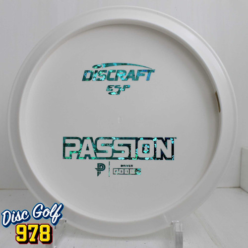 Discraft Passion ESP Bottom Stamp Paige Pierce White 176.5g Shamrock Foil A