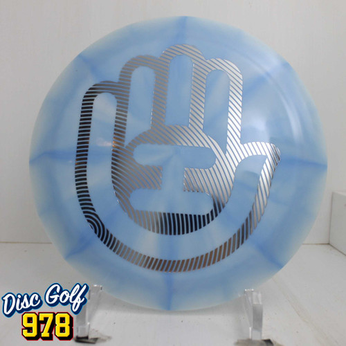 Dynamic Trespass Fuzion-X Burst HSCo Handprint 175.2g Light Blue A Dynamic Trespass Fuzion-X Burst HSCo Handprint 175.2g Light Blue A