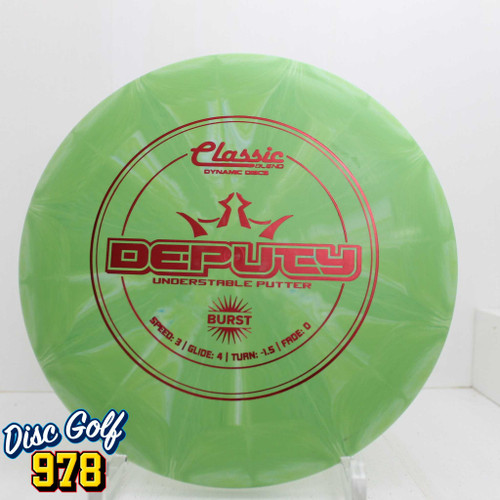 Dynamic Deputy Classic Blend Burst 175.0g Green A Dynamic Deputy Classic Blend Burst 175.0g Green A