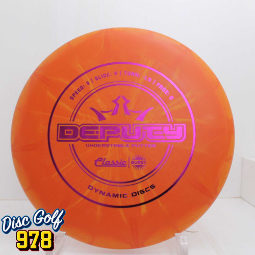 Dynamic Deputy Classic Burst 173.4g Orange B