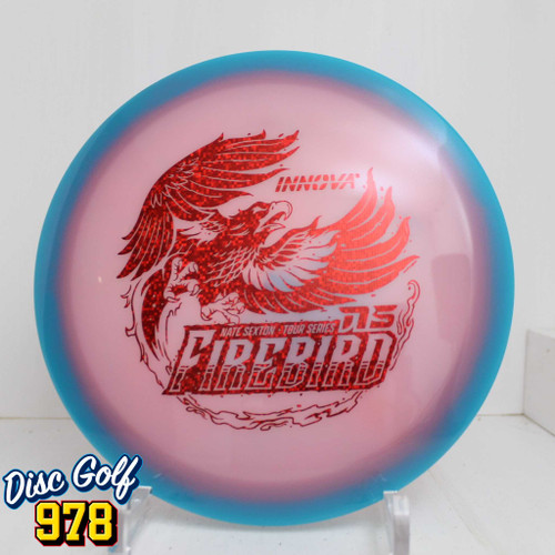 Innova Firebird Proto Glow Halo Champion Nate Sexton 2025 Tour Series 174.6g Blue-Light Mauve
