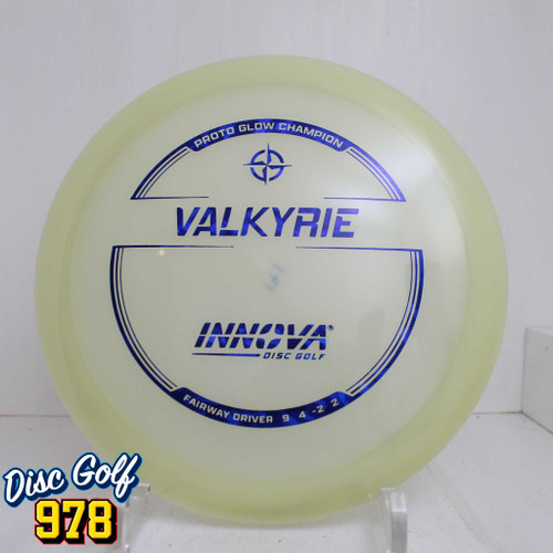 Innova Valkyrie Champion Proto Glow 171.9g Blue Foil