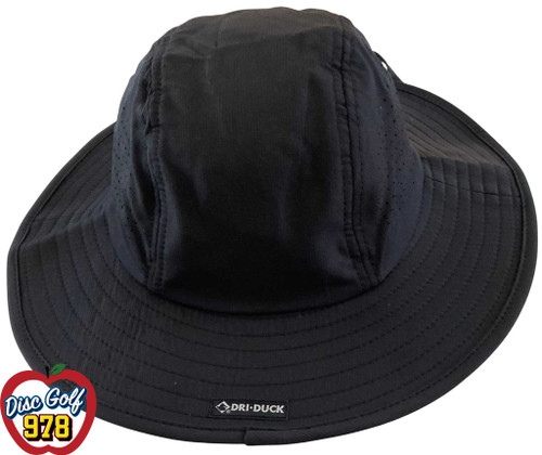 MBO Disc Golf Performance Booney Bucket Hat - Black