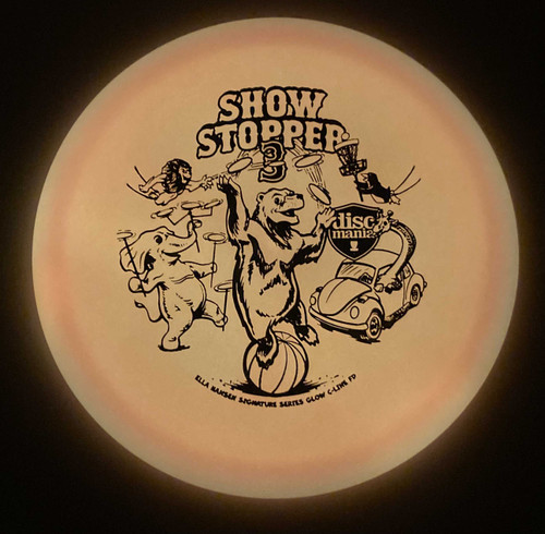 Discmania FD Glow C-Line Show Stopper 3 Ella Hansen 176.4g Orange C