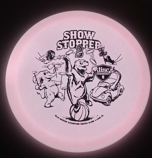 Discmania FD Glow C-Line Show Stopper 3 Ella Hansen 177.5g Pink B