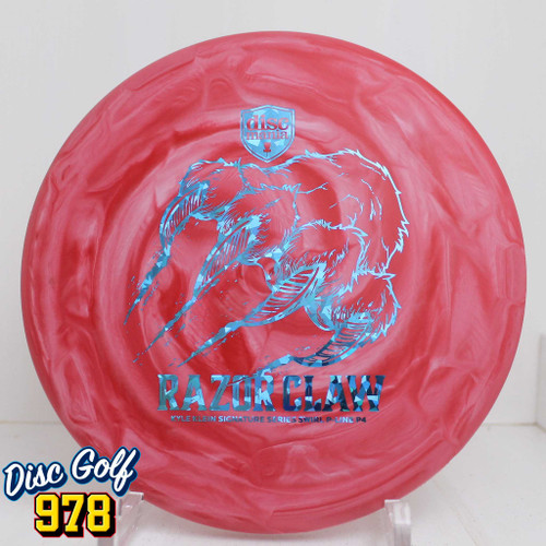 Discmania P4 Swirl P-Line Flex 2 - Razor Claw Kyle Klein 176.2g Red C