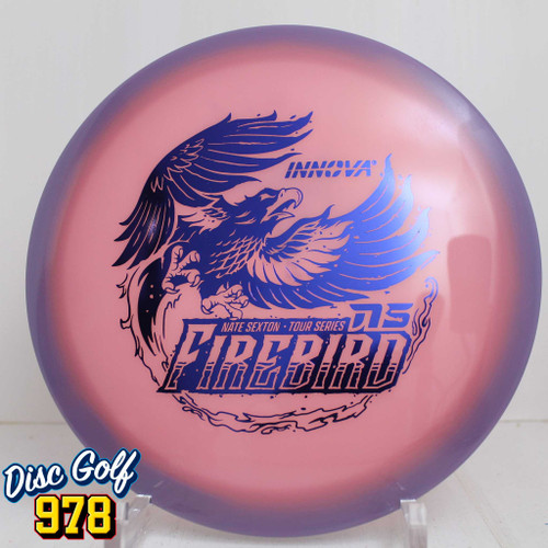 Innova Firebird Proto Glow Halo Champion Nate Sexton 2025 Tour Series 175.5g Purple-Pink Innova Firebird Proto Glow Halo Champion Nate Sexton 2025 Tour Series 175.5g Purple-Pink