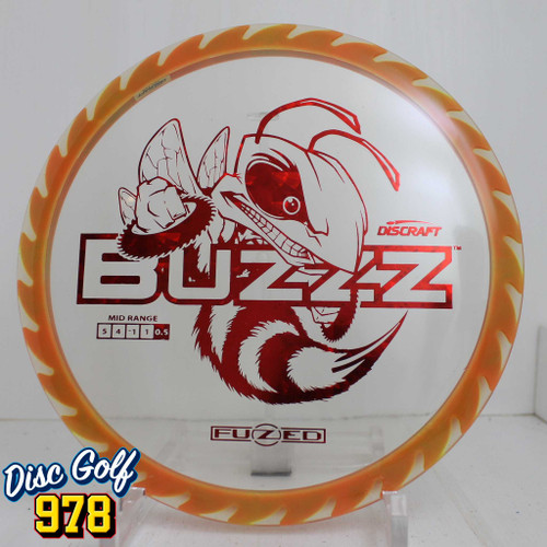 Discraft Buzzzsaw Fuzed 171.5g Clear-RedOrange B
