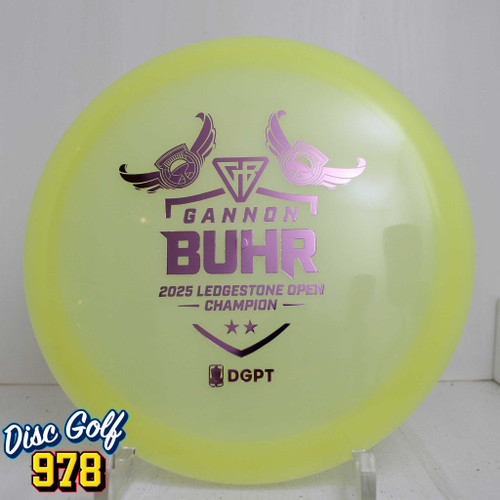 Discmania TD Glow C-Line Gannon Buhr 2025 Ledgestone Open Champion 177.3g Yellow