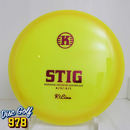 Kastaplast Stig K1 175.6g Yellow Kastaplast Stig K1 175.6g Yellow