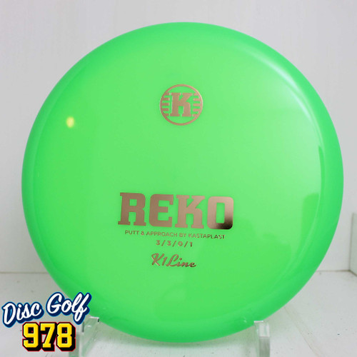 Kastaplast Reko K1 175.0g Neon Green A Kastaplast Reko K1 175.0g Neon Green A
