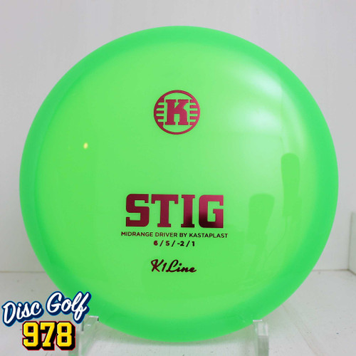 Kastaplast Stig K1 173.4g Neon Green A Kastaplast Stig K1 173.4g Neon Green A