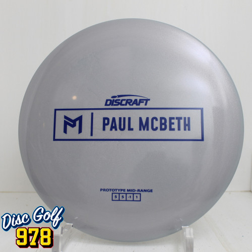 Discraft Malita Prototype ESP - Paul McBeth 173.7g Silver