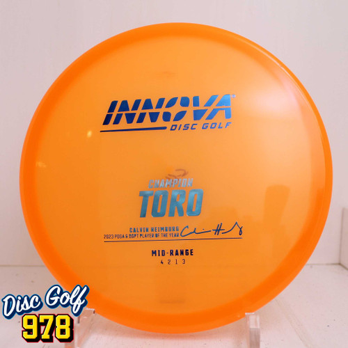 Innova Toro Champion 174.5g Orange A Innova Toro Champion 174.5g Orange A