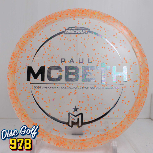 Discraft Buzzz SS Z Confetti Paul McBeth Victory Edition 175.8g Orange Confetti B