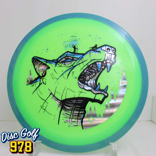 Axiom Time Lapse Neutron (Retooled) DFX Embark 173.2g Teal Swirls-Green