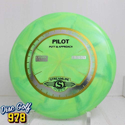 Streamline Pilot Cosmic Neutron 172.6g Green Swirls