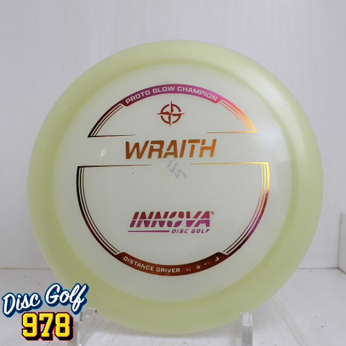 Innova Wraith Champion Proto Glow 173.4g Copper Foil Innova Wraith Champion Proto Glow 173.4g Copper Foil