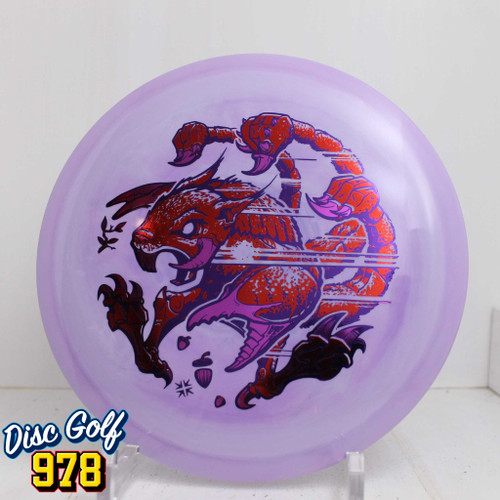 Discraft Cicada ESP DFX SquirrPion 173.5g Light Purple with Red Foil