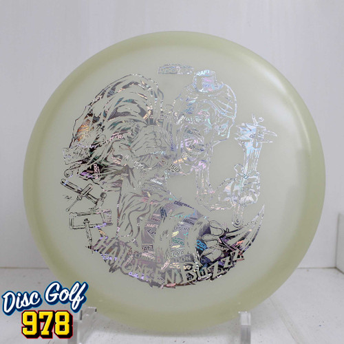 Discraft Buzzz Mega Glo 2025 Halloween 181.7g Silver Foil D