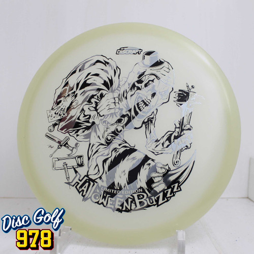 Discraft Buzzz Mega Glo 2025 Halloween 180.9g Black/Silver Foil C
