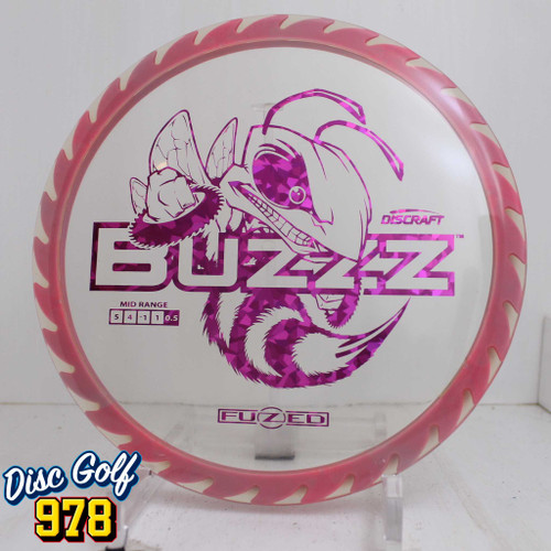 Discraft Buzzzsaw Fuzed 171.5g Pink with Clear Plate B