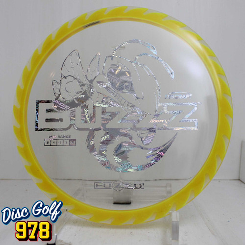 Discraft Buzzzsaw Fuzed 179.2g Yellow with Clear Plate A