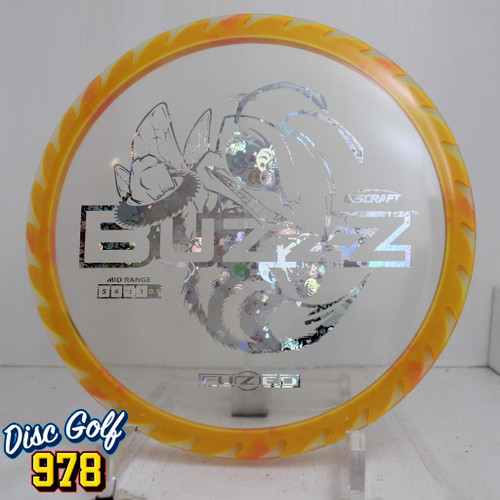 Discraft Buzzzsaw Fuzed 170.0g Peachy Orange with Clear Plate A