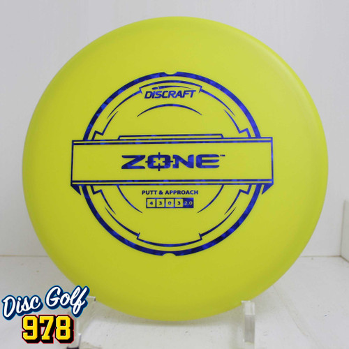 Discraft Zone Putter Line 175.5g Yellow B