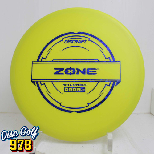 Discraft Zone Putter Line 175.7g Yellow A