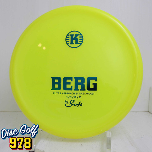 Kastaplast Berg K1 Soft 174.8g Yellow B
