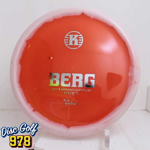 Kastaplast Berg K1 Grind 176.7g White/Red