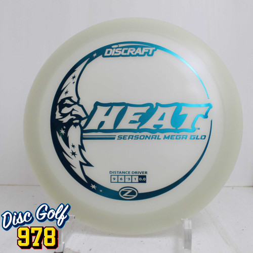 Discraft Heat Seasonal Mega Glo 172.0g Teal Foil