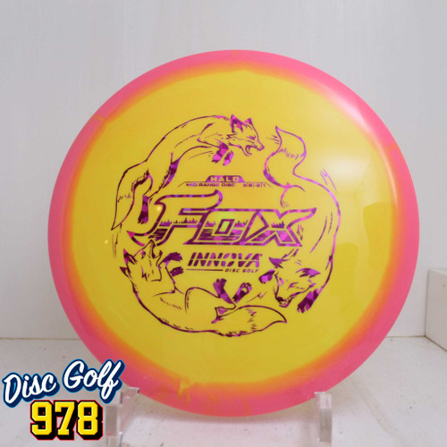 Innova Fox Halo Star 168.6g Pink-Yellow B Innova Fox Halo Star 168.6g Pink-Yellow B