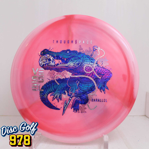 Thought Space Vessel Parallel 174.1g Red with Pink Swirls Thought Space Vessel Parallel 174.1g Red with Pink Swirls