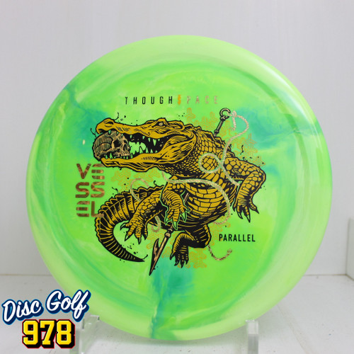 Thought Space Vessel Parallel 176.1g NGreen Swirls A Thought Space Vessel Parallel 176.1g NGreen Swirls A