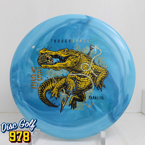 Thought Space Vessel Parallel 176.9g Blue Swirls Thought Space Vessel Parallel 176.9g Blue Swirls