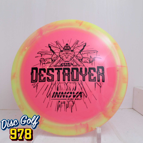 Innova Destroyer Halo Star 168.9g Yellow/Orange and Pink