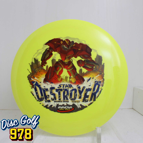 Innova Destroyer Star Innvision 169.0g Yellow B