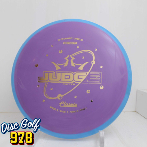 Dynamic Discs Judge Classic Orbit 174.8g Blue-Purple B