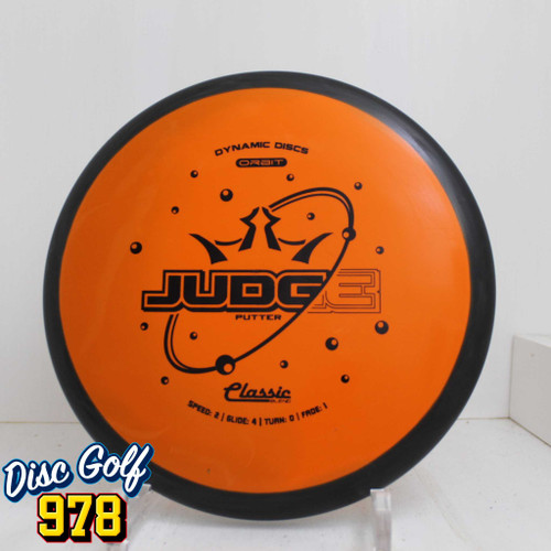 Dynamic Discs Judge Classic Blend Orbit 174.6g Black-Orange A