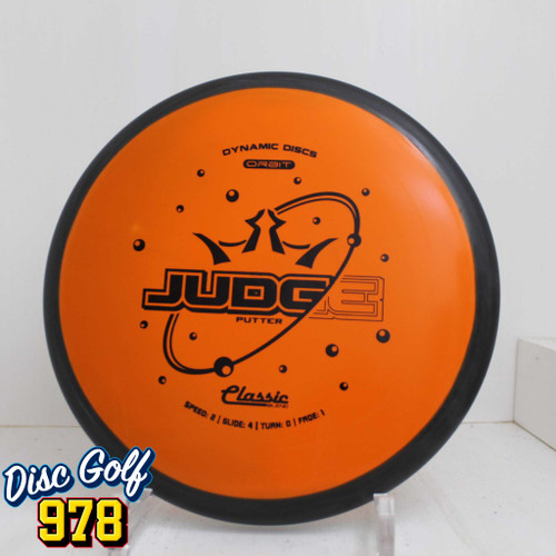 Dynamic Discs Judge Classic Blend Orbit 174.7g Black-Orange B