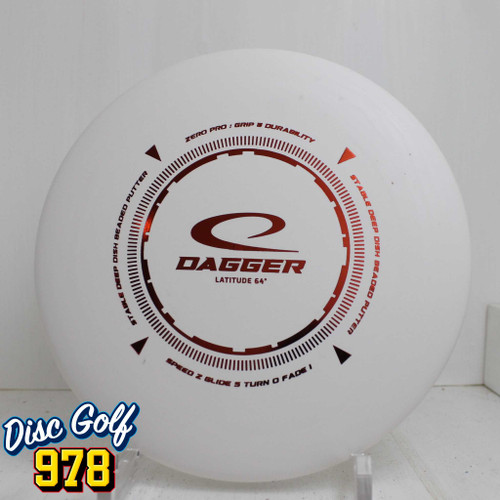 Latitude 64 Dagger Zero Pro 174.1g White C