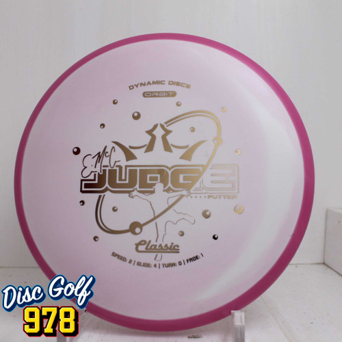 Dynamic Discs Emac Judge Classic Orbit 176.3g Pink/White C