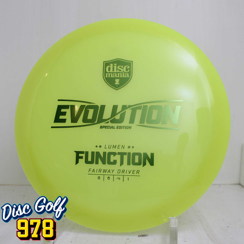 Discmania Function Neo Lumen SE 176.3g Yellow A