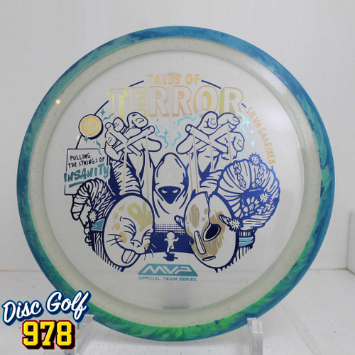 Axiom Insanity Particle Proton 2025 Silva Saarinen Halloween Special Edition 175.0g Blue/Green Swirls- Clear