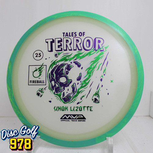 Axiom Fireball Particle Eclipse 2025 Simon Lizotte Halloween SE 175.8g Green Swirls