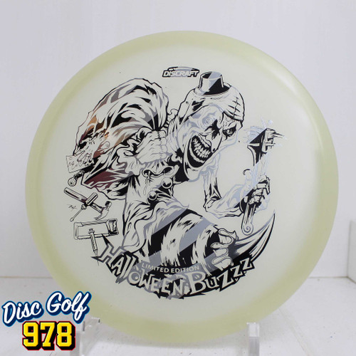 Discraft Buzzz Mega Glo 2025 Halloween 178.9g Black/Silver Foil B