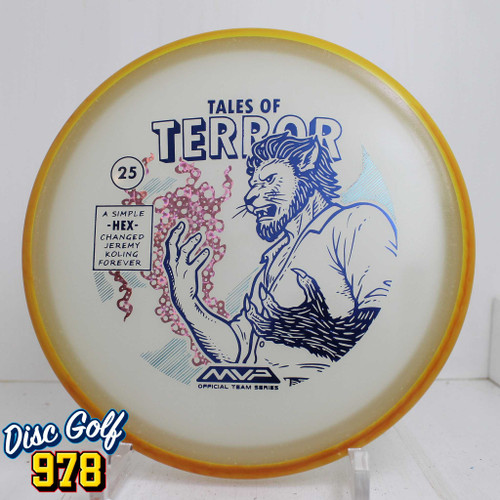 Axiom Hex Particle Eclipse 2025 Jeremy Koling Halloween Special Edition 178.0g Tangellow Rim